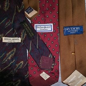 Designer Brand Men's Ties
